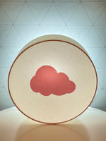 Table or Hanging Lamp: Pink Clouds