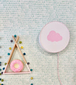 Table or Hanging Lamp: Pink Clouds