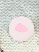 Table or Hanging Lamp: Pink Clouds