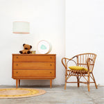 Table or Hanging Lamp: Mint Waves Mint Cloud