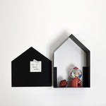 Tall House Shelf - Black