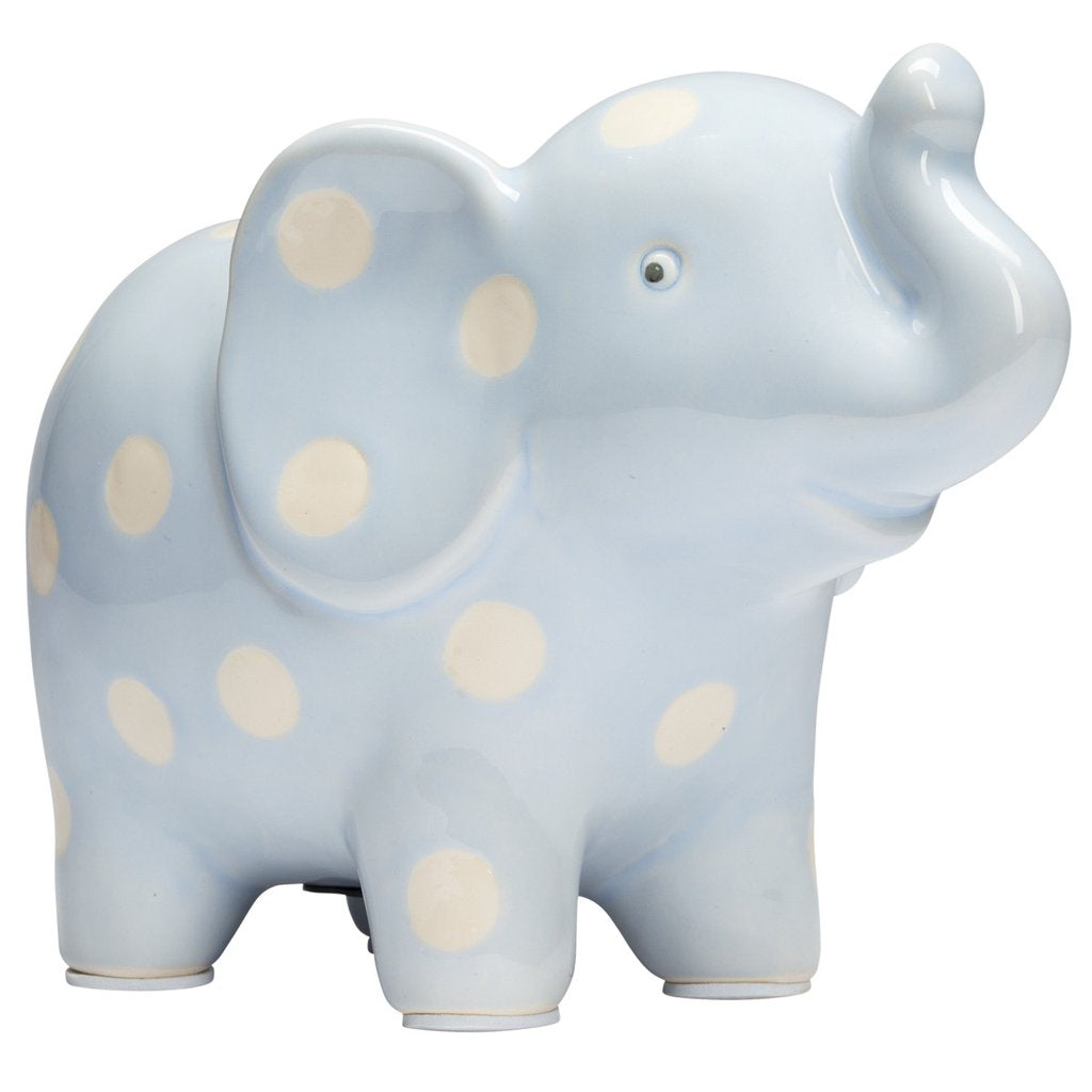 Blue Elephant Money Bank