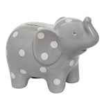Gray Elephant Money Bank