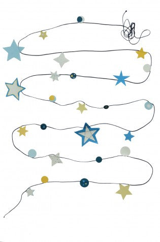 Glow In The Dark Stars Garland