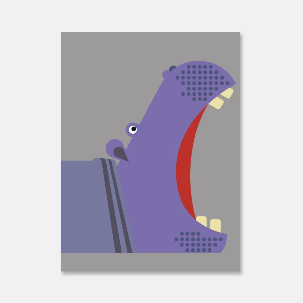 Hippo Poster