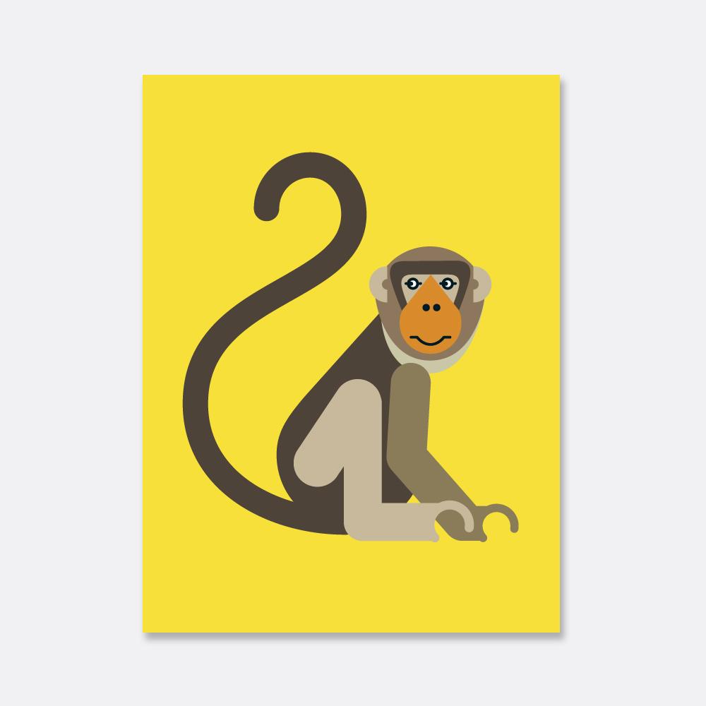 Monkey Poster