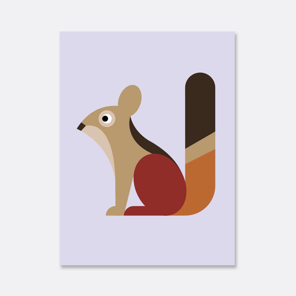 Squirrel Poster