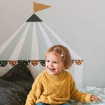 Circus Blue Wallstickers