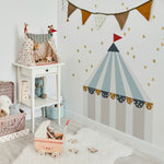 Circus Blue Wallstickers