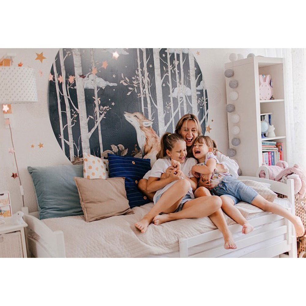 Fox In A Circle Wallstickers (Large)