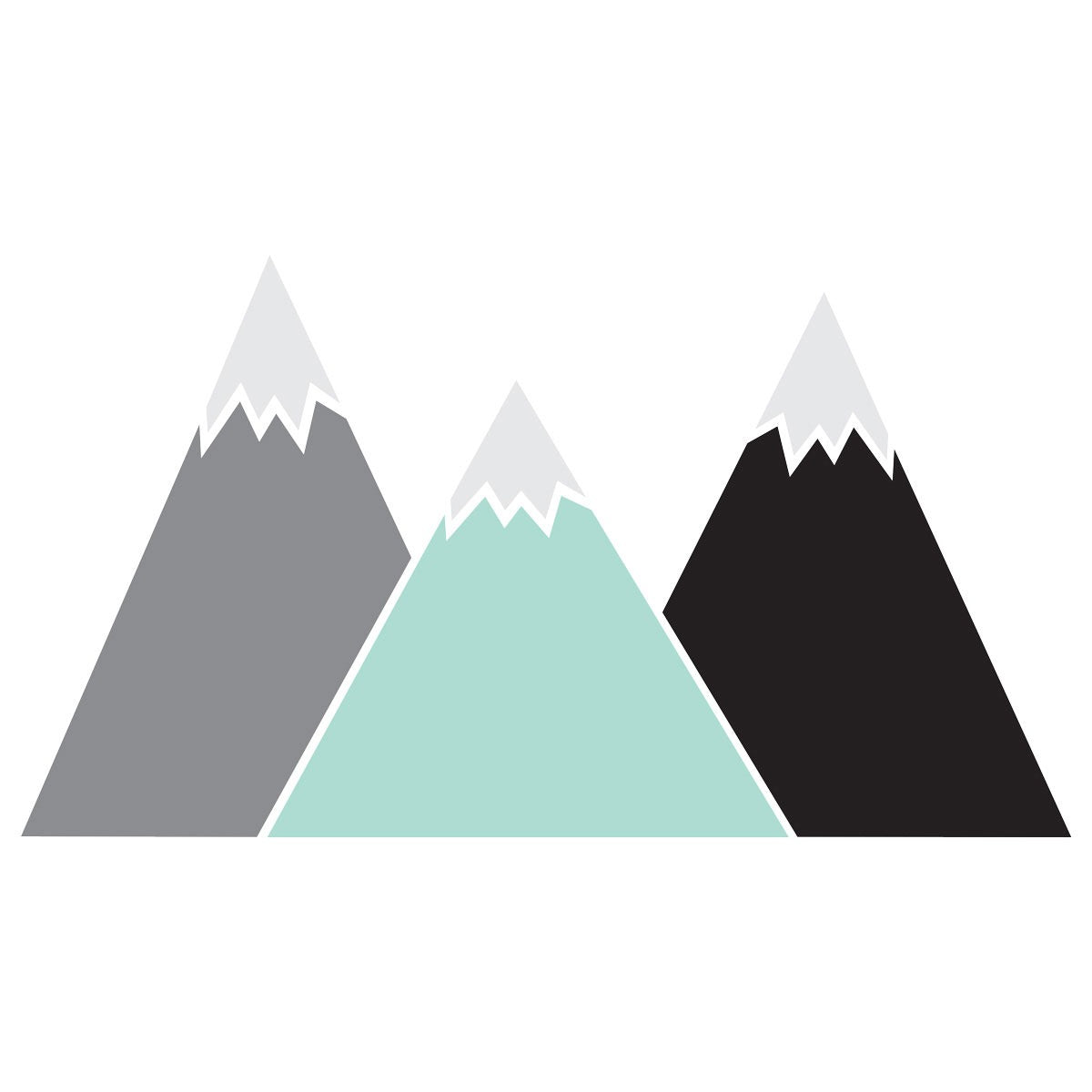 Mountains Pastel Wallstickers