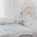 Rainbow In A Circle Wallstickers (Large)