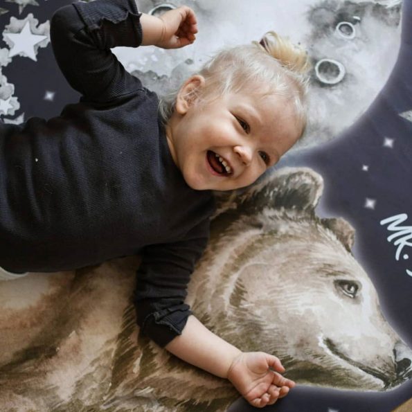 Mr Bear Goodnight Wallstickers