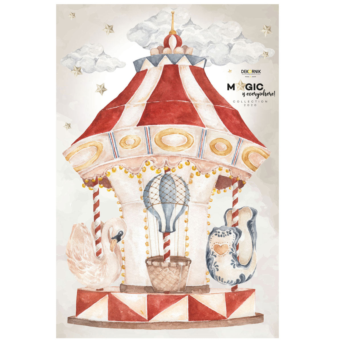 Marry Go Round Wallstickers