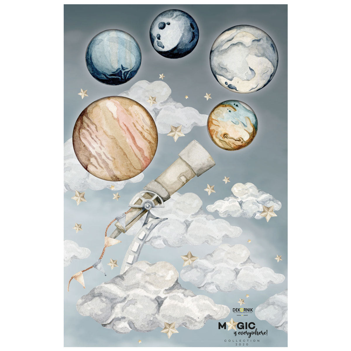 Galileo Sky Wallstickers (Large)