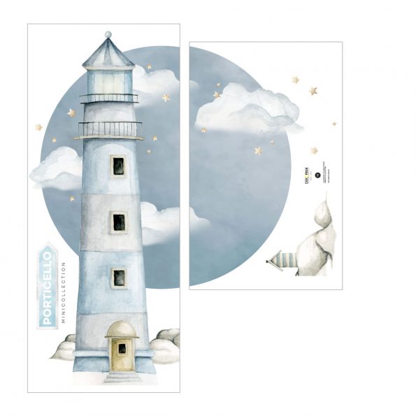 Lighthouse Porticello wallstickers