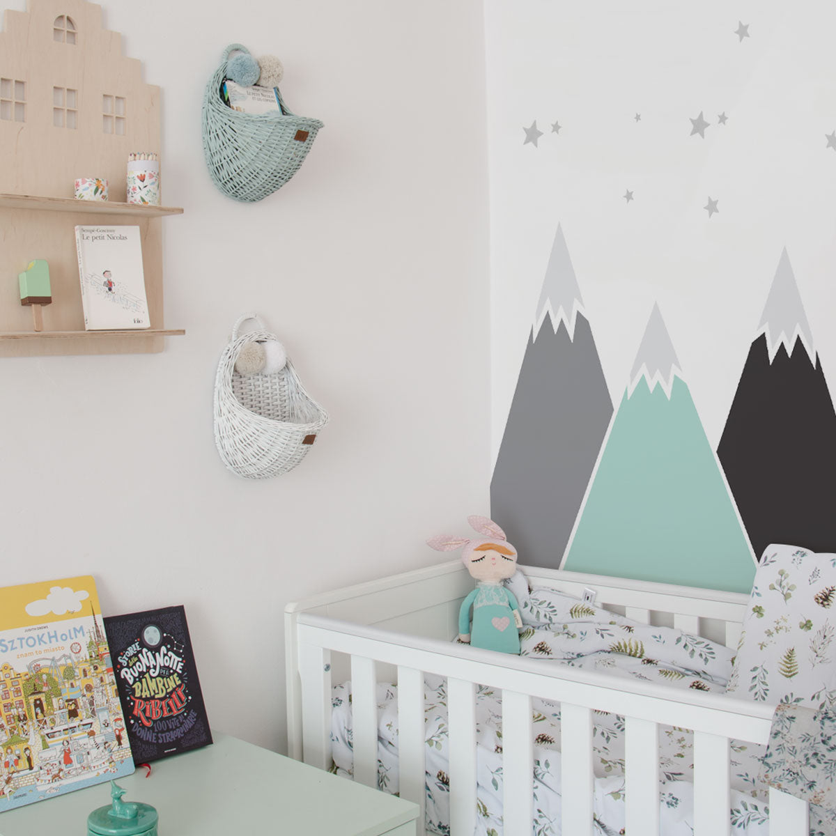 Mountains Pastel Wallstickers