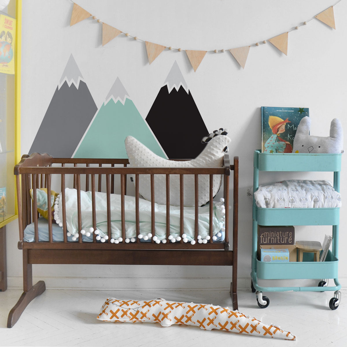 Mountains Pastel Wallstickers