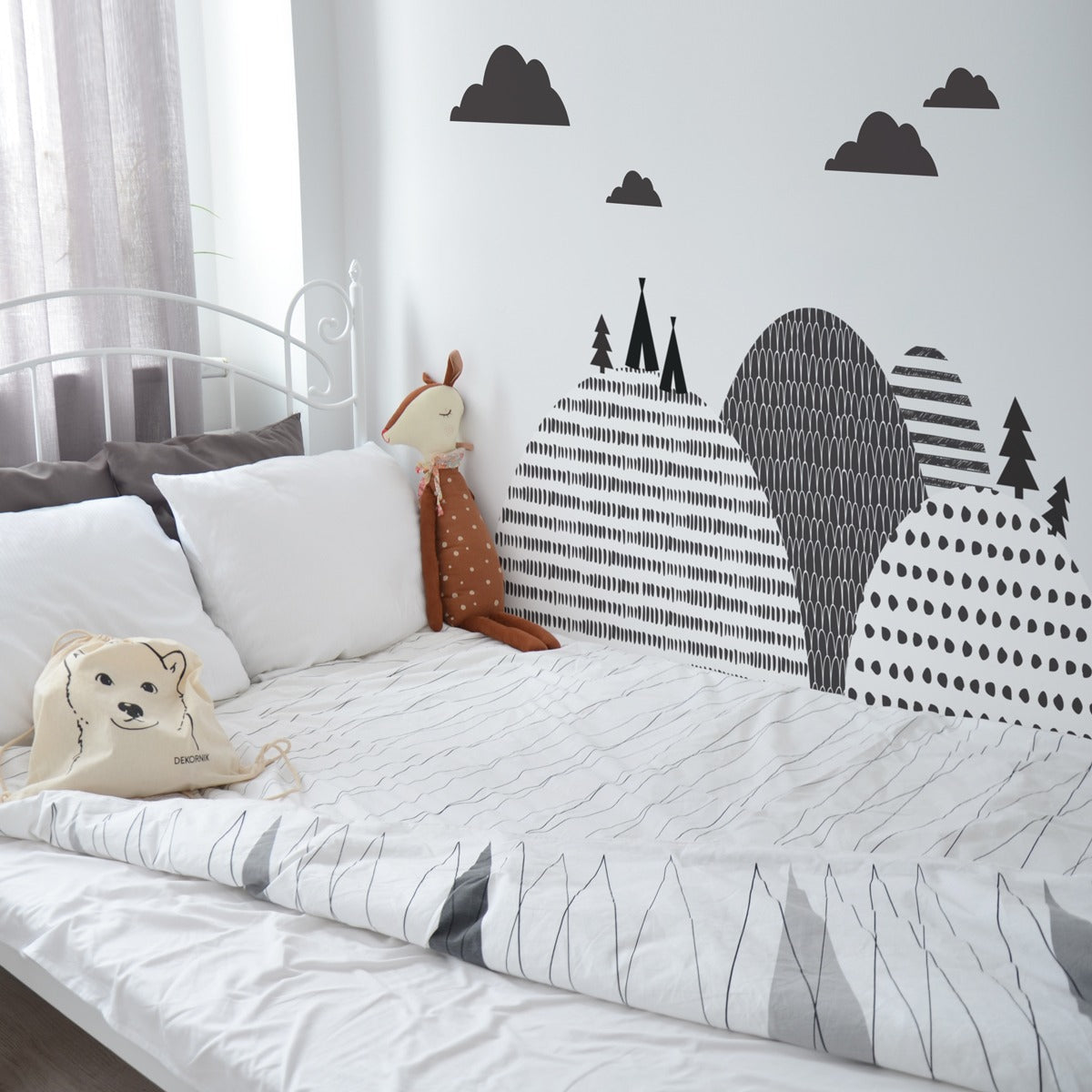Northern Mountains Wallstickers