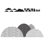 Northern Mountains Wallstickers