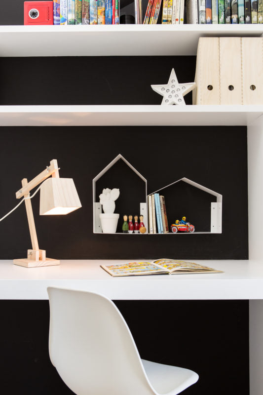 Tall House Shelf - White