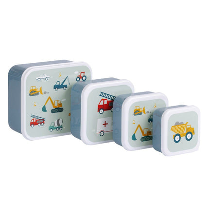 Lunch & Snack Box Set : Vehicles