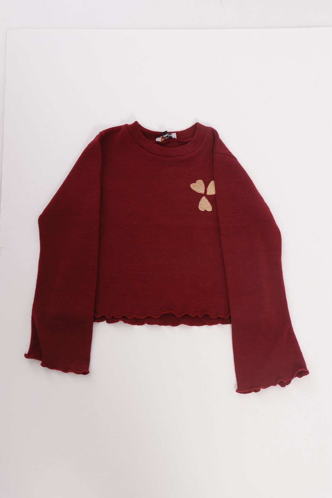 Pull Bordeaux Top